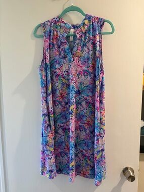 Scarlett Multicolor Floral and Sea Star Tunic
